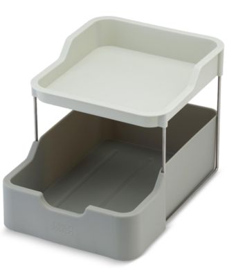 Joseph Joseph - Duo 2-Tier Cupboard Organizer with Drawer