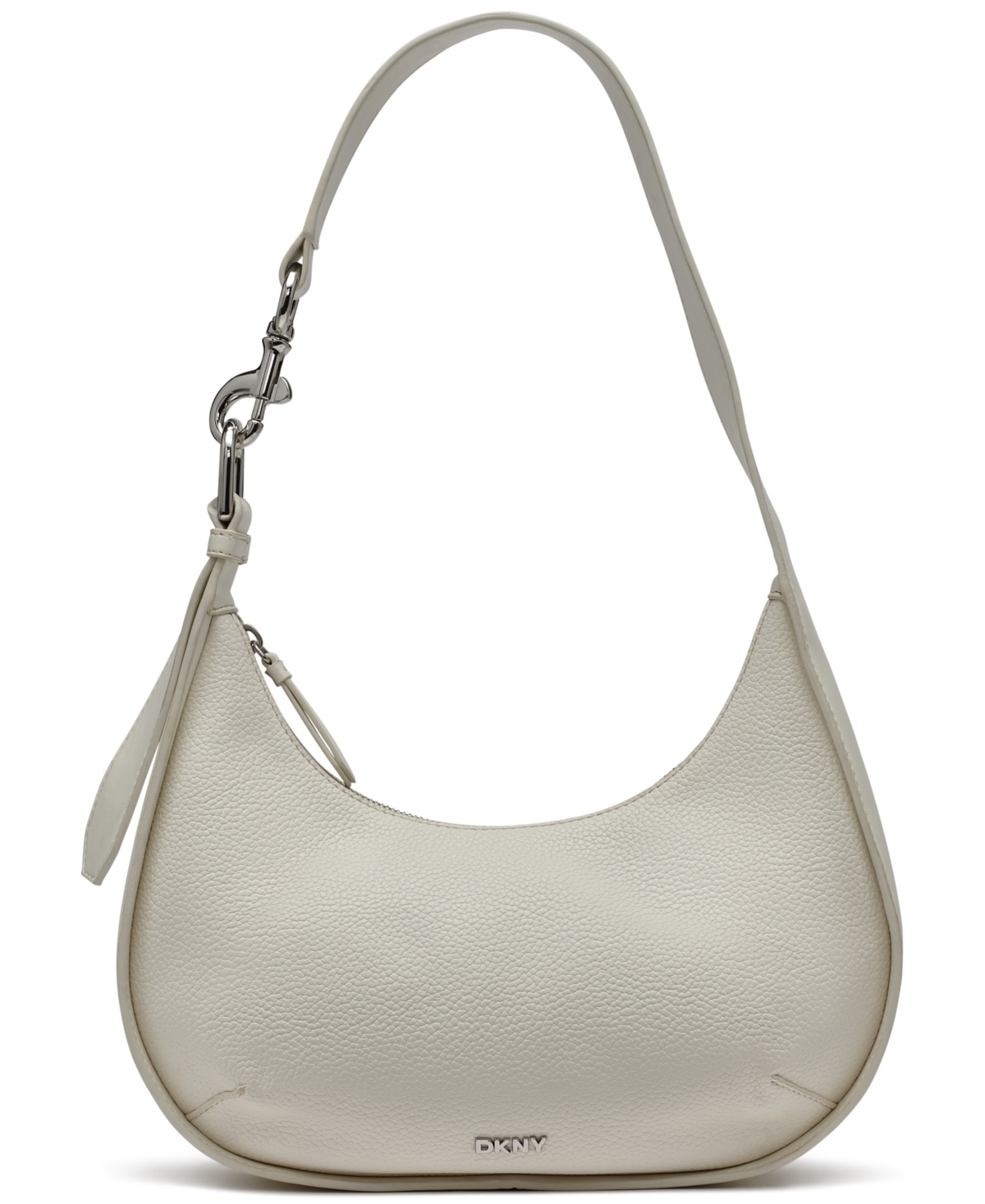 Dkny Thyme Medium Hobo Bag In White