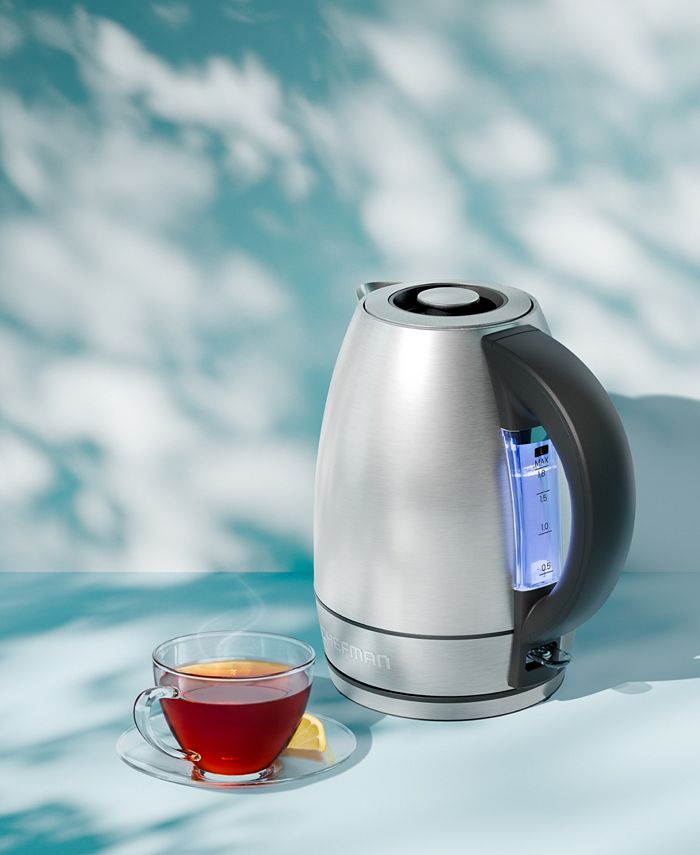 Chefman 1.8L Fast-Boil Stainless Steel Kettle - Silver - No Size