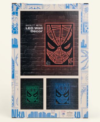 Spider-Man Color-Changing LED Wall Sign, Macy's Exclusive
