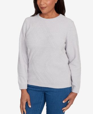Petite Chenille Pullover Sweater
