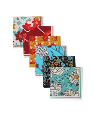 Floral 6-Pack Bandana Set - Macy's