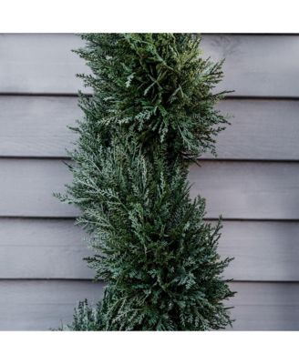 3FT Topiary Artificial Faux Cedar Tree Plant w Nursery Pot