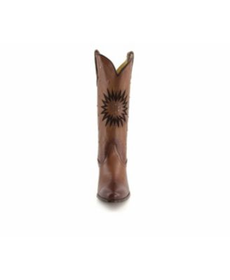 Women's Tall Leather Boots Western Star