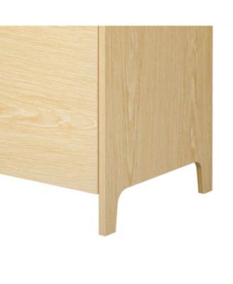 Furniture Style Multi-use Cat litter box house With 2 flip-down door