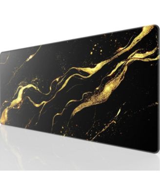 Large Gaming Mouse Pad Extended Mousepad with Micro-Weave Cloth, Non-Slip Base, Water Resist Keyboard Pad for Office Home, 31.5x15.7in