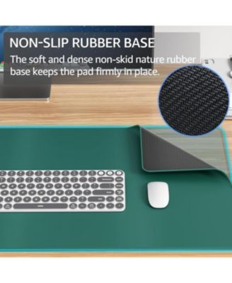 Large Gaming Mouse Pad Extended Mousepad with Micro-Weave Cloth, Non-Slip Base, Water Resist Keyboard Pad for Office Home, 31.5x15.7in