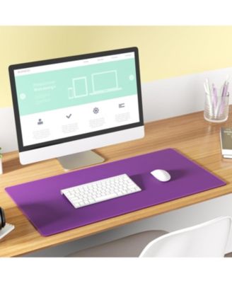 Large Gaming Mouse Pad Extended Mousepad with Micro-Weave Cloth, Non-Slip Base, Water Resist Keyboard Pad for Office Home, 31.5x15.7in