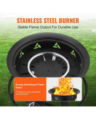 Portable Propane Gas Fire Pit for Outdoor Heating – Ideal for Camping, Backyard, and Patio Use