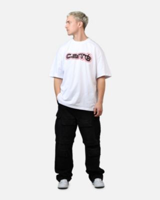 Men's Blushed T-Shirt - White 2XL