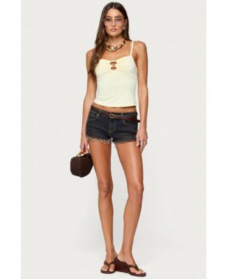 Women's Mistie Denim Micro Shorts