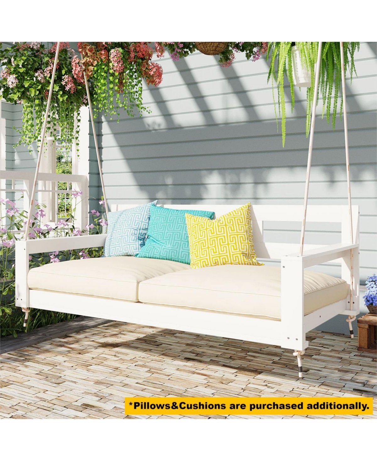 Streamdale Furniture Twin Porch Swing Daybed Frame