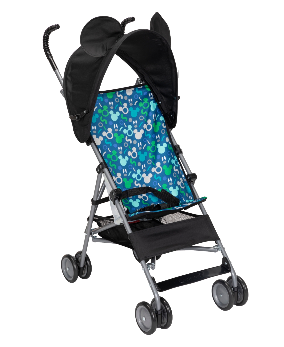 Disney Baby Umbrella Stroller Hide Seek Mickey In Blue