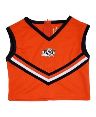 Big Girls 2-Piece Orange Oklahoma State Cowboys Cheer Set