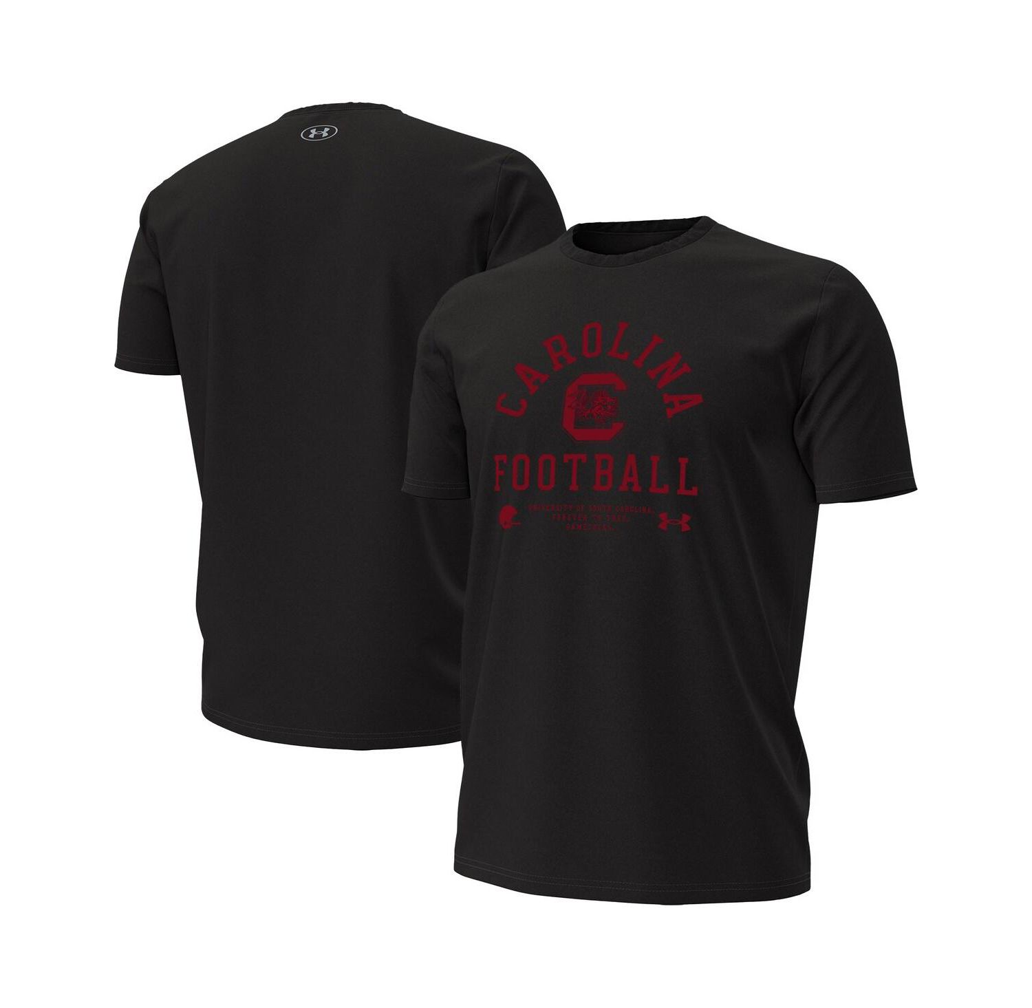 Men's Black South Carolina Gamecocks 2025 Sideline Football Performance T-Shirt