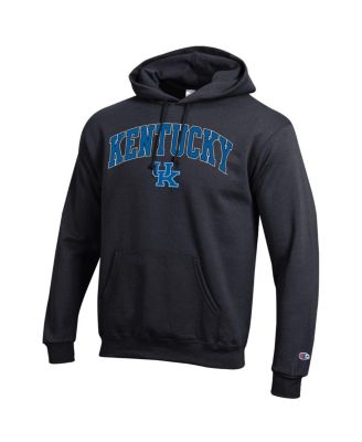 Men's Black Kentucky Wildcats Arch Over Logo Pullover Hoodie