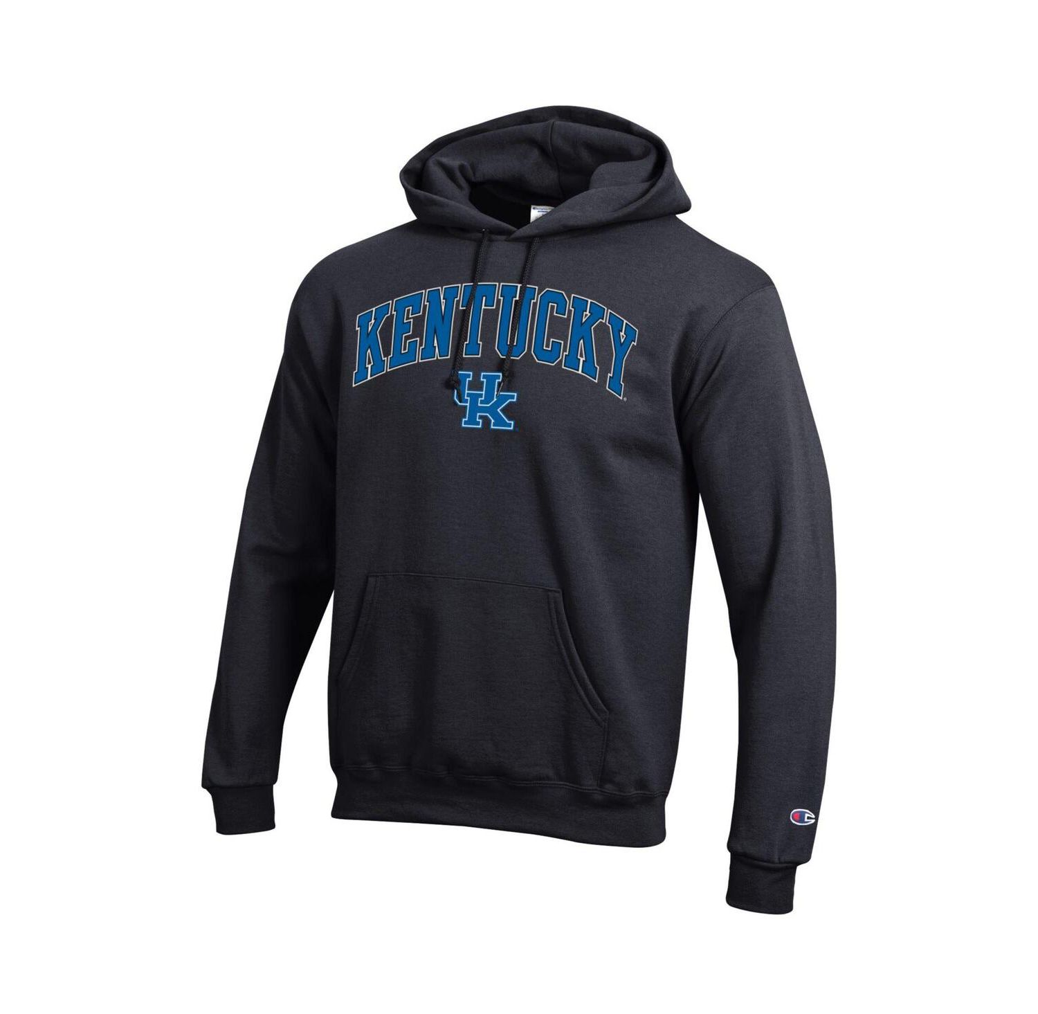 Men's Royal Kentucky Wildcats Arch Over Logo Pullover Hoodie