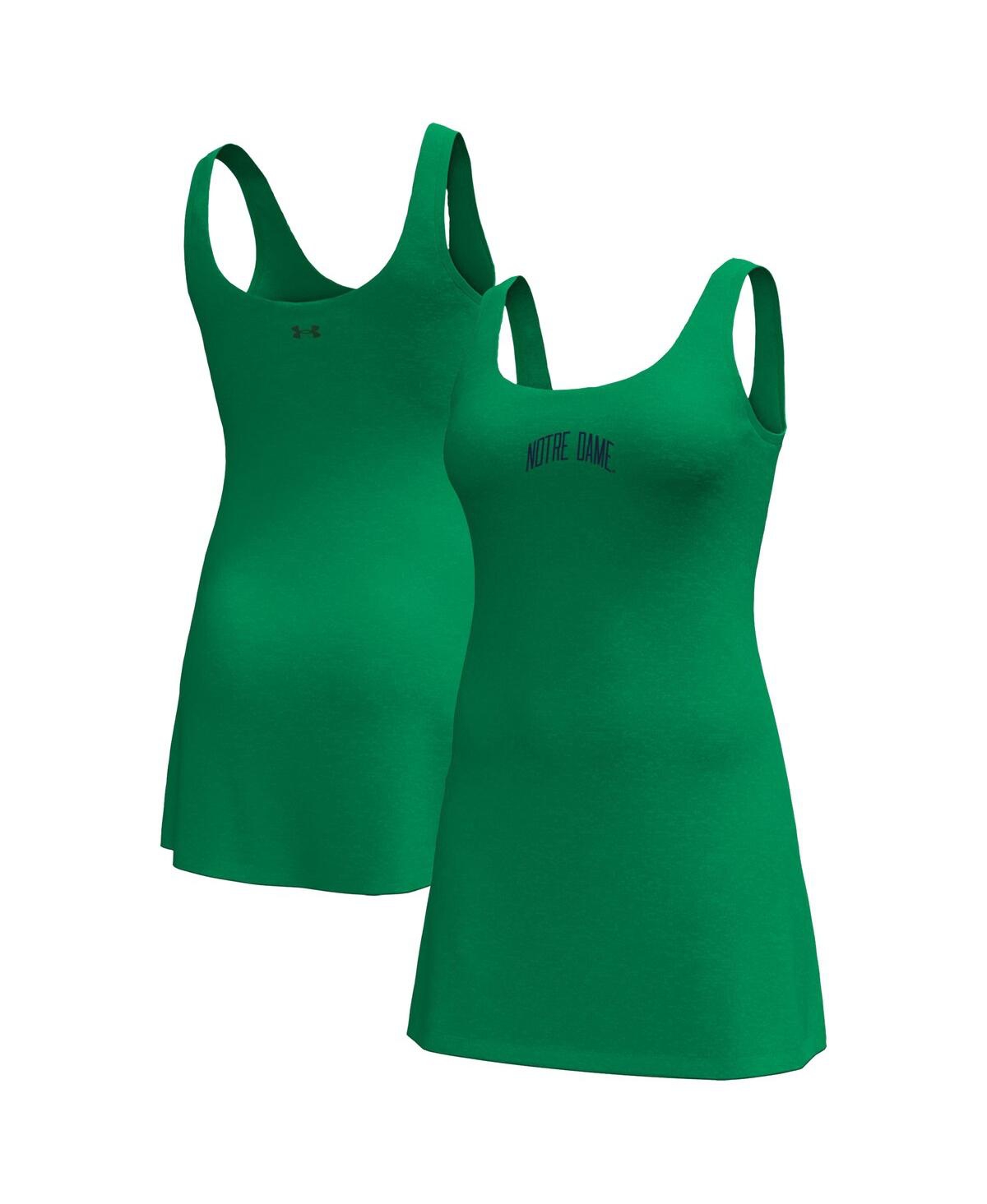 Women's Kelly Green Notre Dame Fighting Irish Gameday Motion Active Dress - Kelly Green