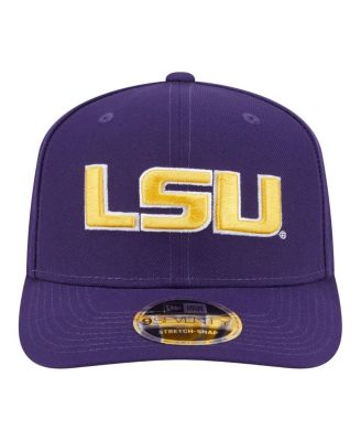Men's Purple LSU Tigers Team Collective 9SEVENTY Stretch-snap Adjustable Hat