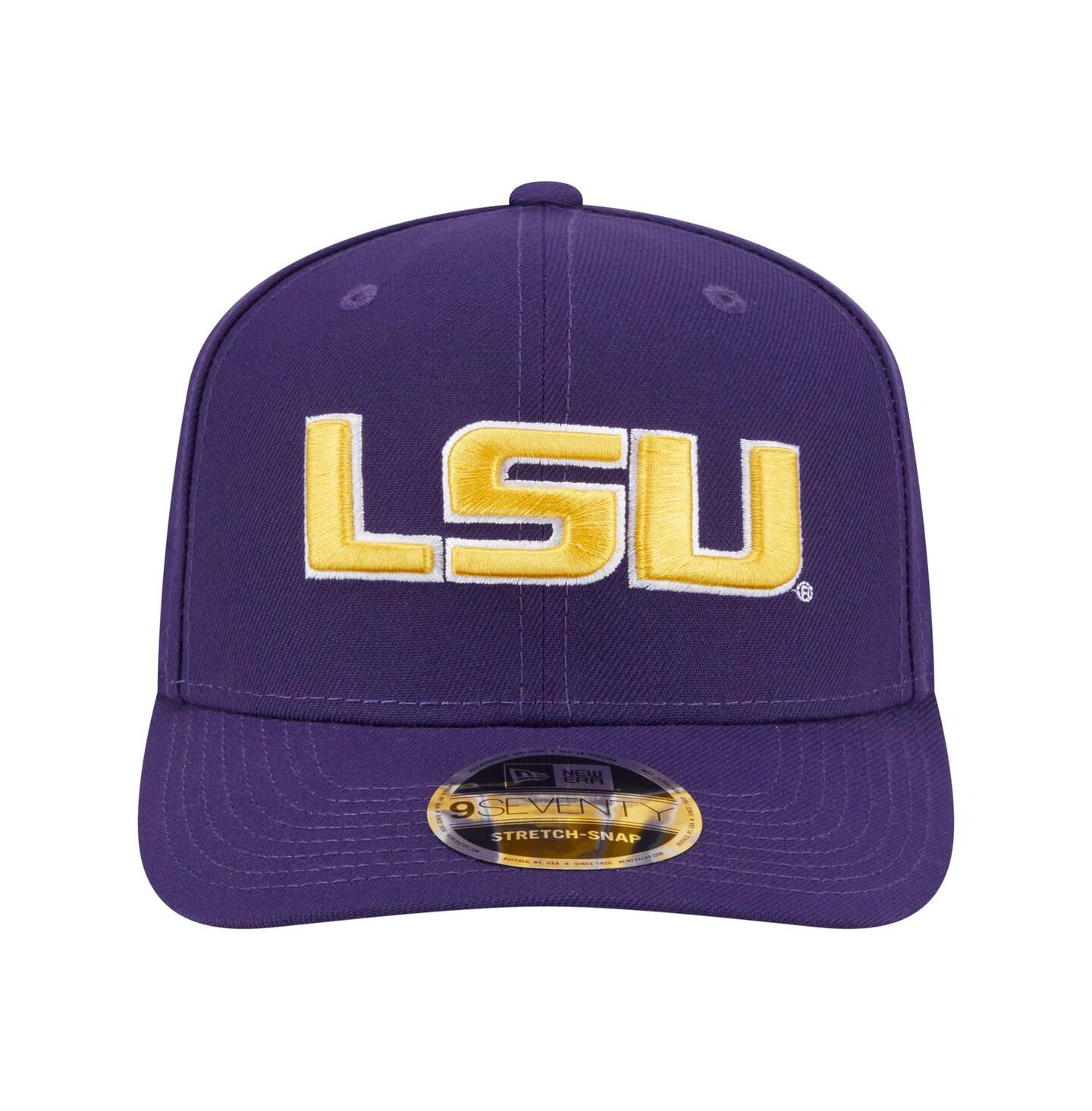 Мужская кепка New Era Purple LSU Tigers Team Collective 9SEVENTY Stretch-snap Adjustable Hat — фото 5