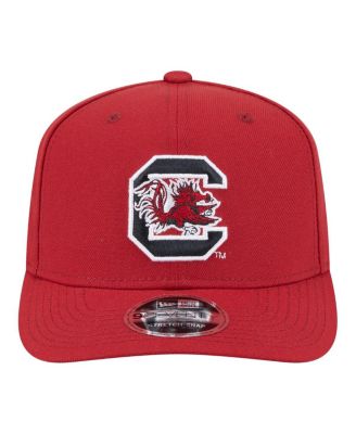 Men's Garnet South Carolina Gamecocks Team Collective 9SEVENTY Stretch-snap Adjustable Hat