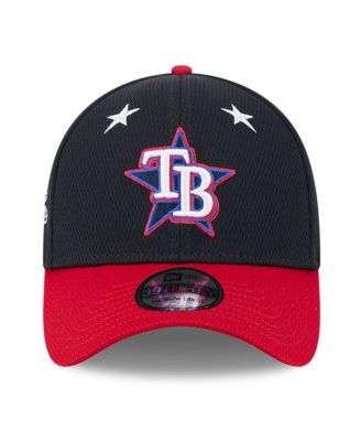 Men's Navy/Red Tampa Bay Rays 2025 MLB All-Star Game Workout 39THIRTY Flex Hat