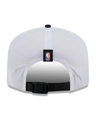 Men's White/Black Sacramento Kings 2025 NBA Draft On-Stage Nylon 19TWENTY Adjustable Hat