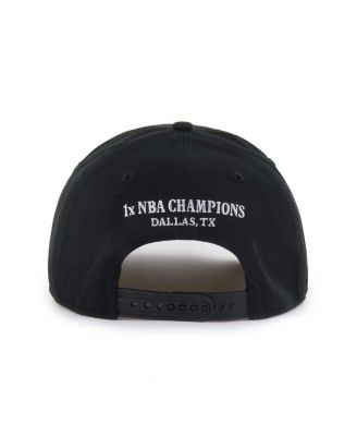 Men's Black Dallas Mavericks Every Time Past Champs Hitch Adjustable Hat
