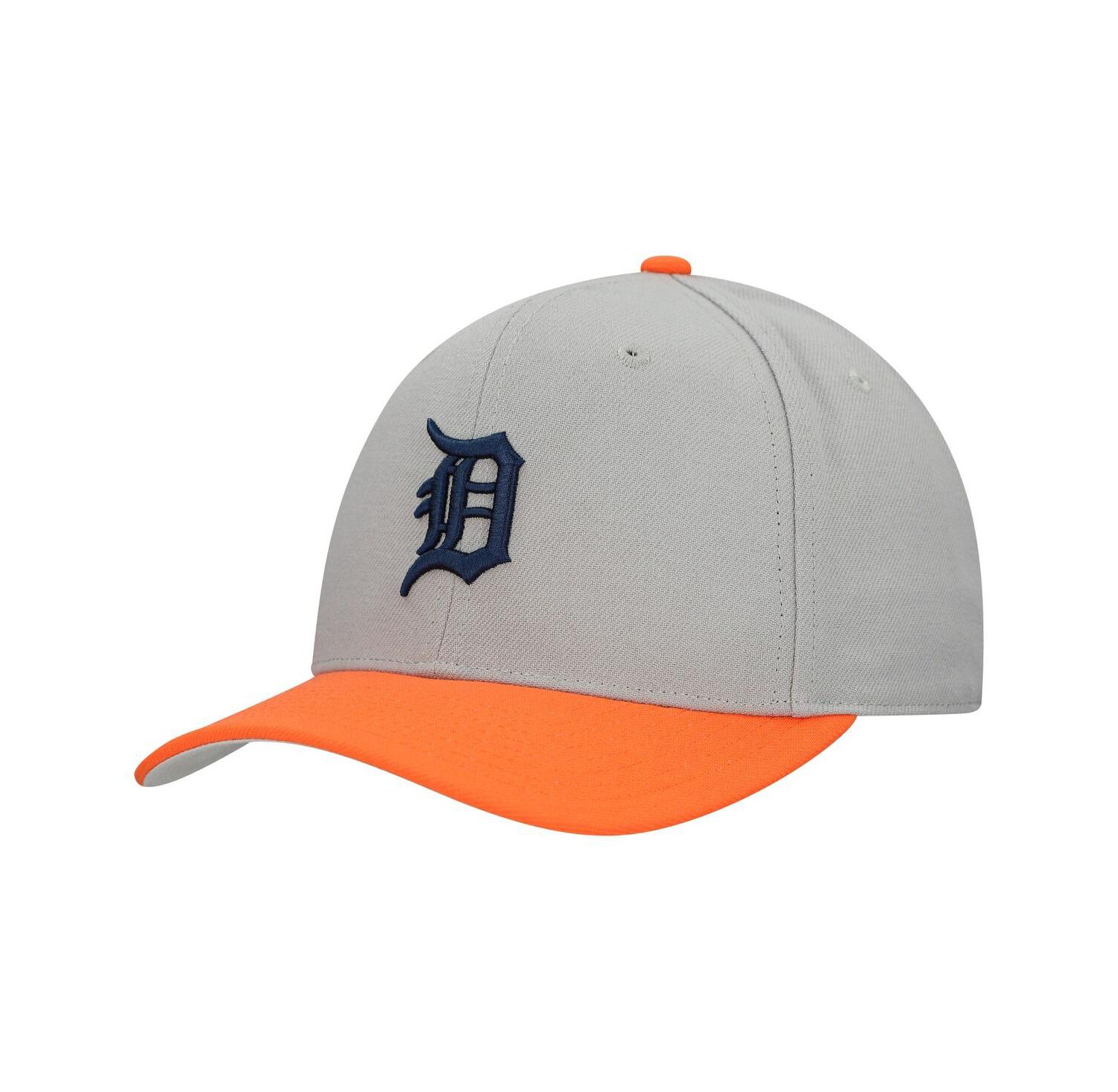 Men's and Women's Gray Detroit Tigers Basic Pro Adjustable Hat