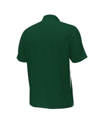 Men's Green Colorado State Rams Sideline Title Performance Polo Shirt