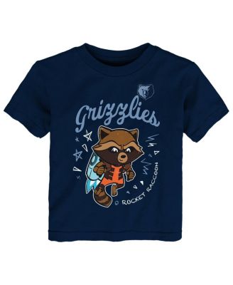 Toddler Heather Gray Memphis Grizzlies 2-Piece Guardians Of The Galaxy T-Shirt Set