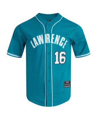 Men's Trevor Lawrence Teal Jacksonville Jaguars Mesh Button-Up Baseball Jersey