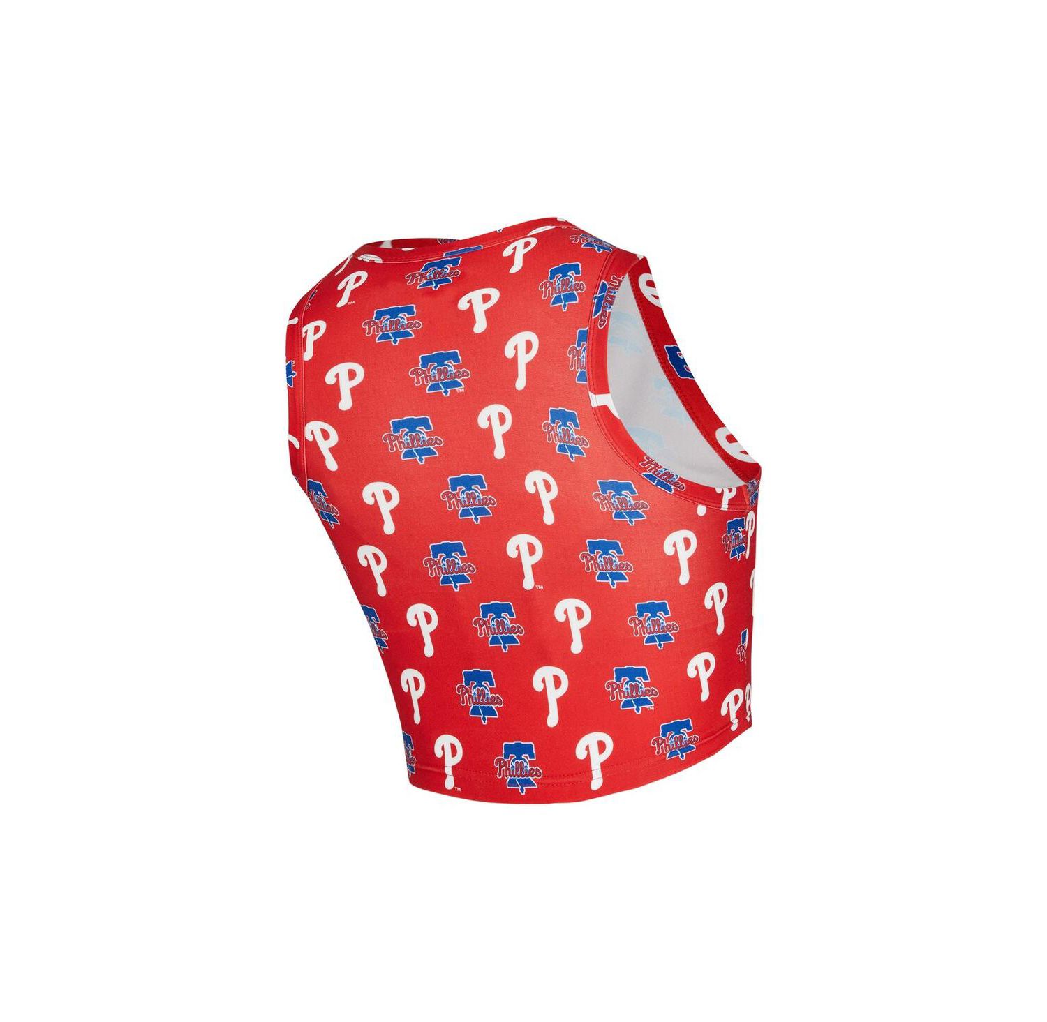 Women's 2-Pieace Red Philadelphia Phillies Knit Tank Top and Skort Set