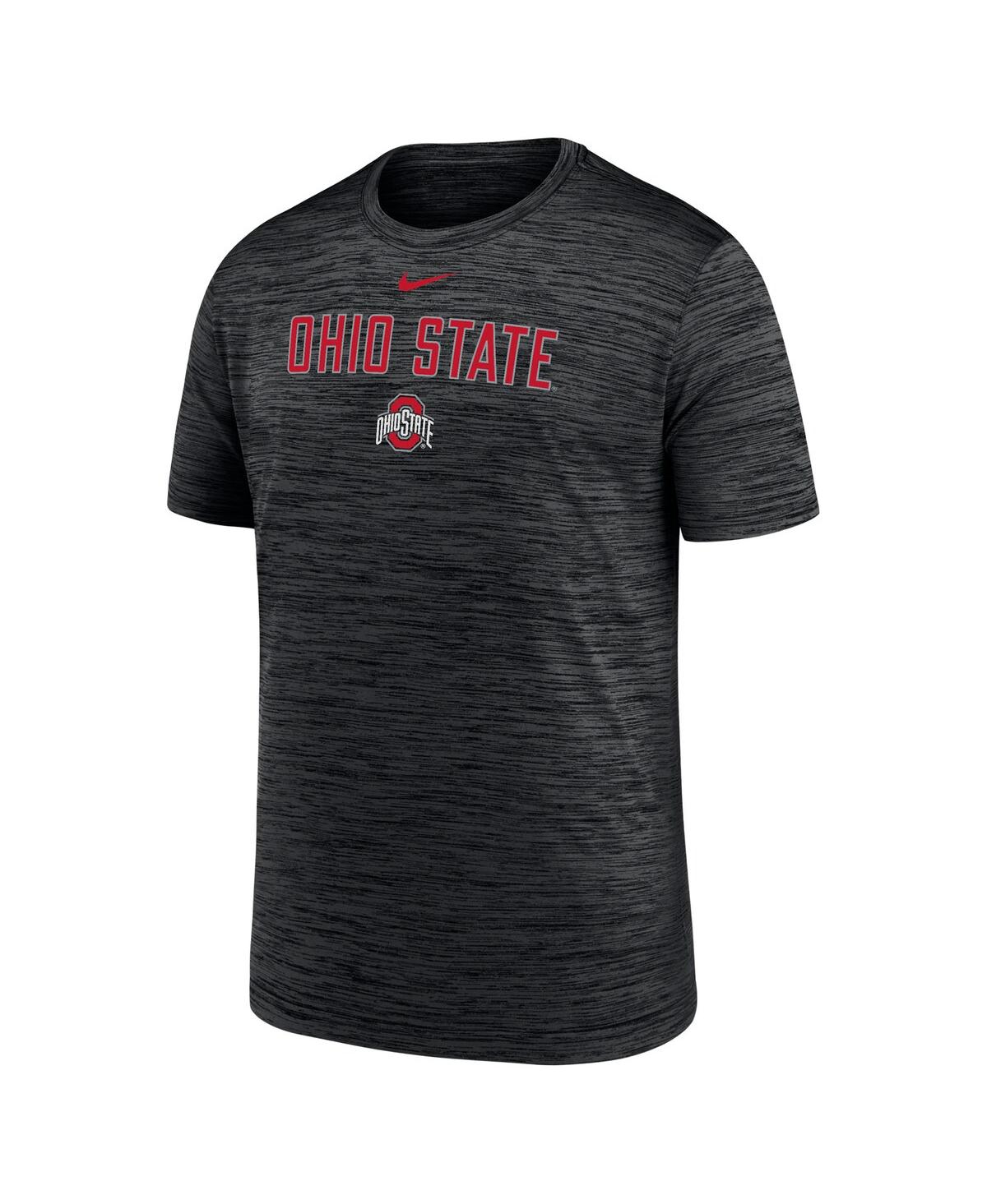 Nike Youth  Black Ohio State Buckeyes Velocity Performance T-shirt In Black