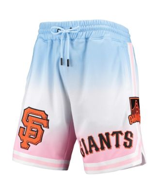Men's Blue/Pink San Francisco Giants Team Logo Pro Ombre Shorts
