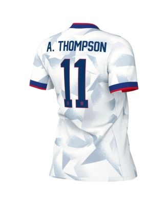 Women's Alyssa Thompson White USWNT 2025 Home Replica Player Jersey