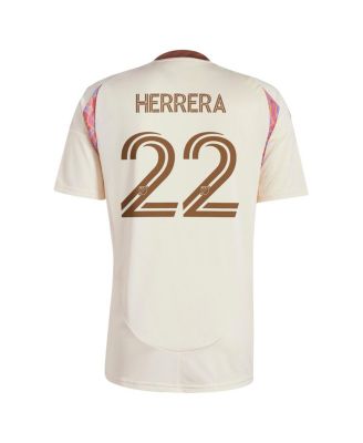 Men's Aaron Herrera Natural D.C. United 2025 The Soul Kit Replica Player Jersey