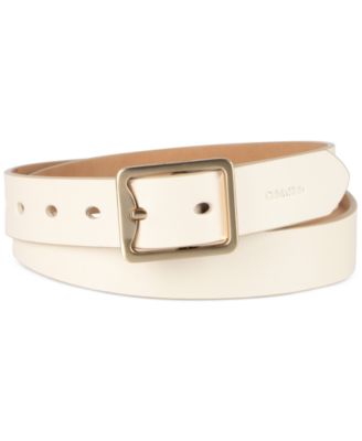 Calvin Klein - Forged Center-Bar-Buckle Dress Belt