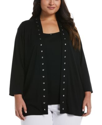 Plus Size Crew Neck Tank Top