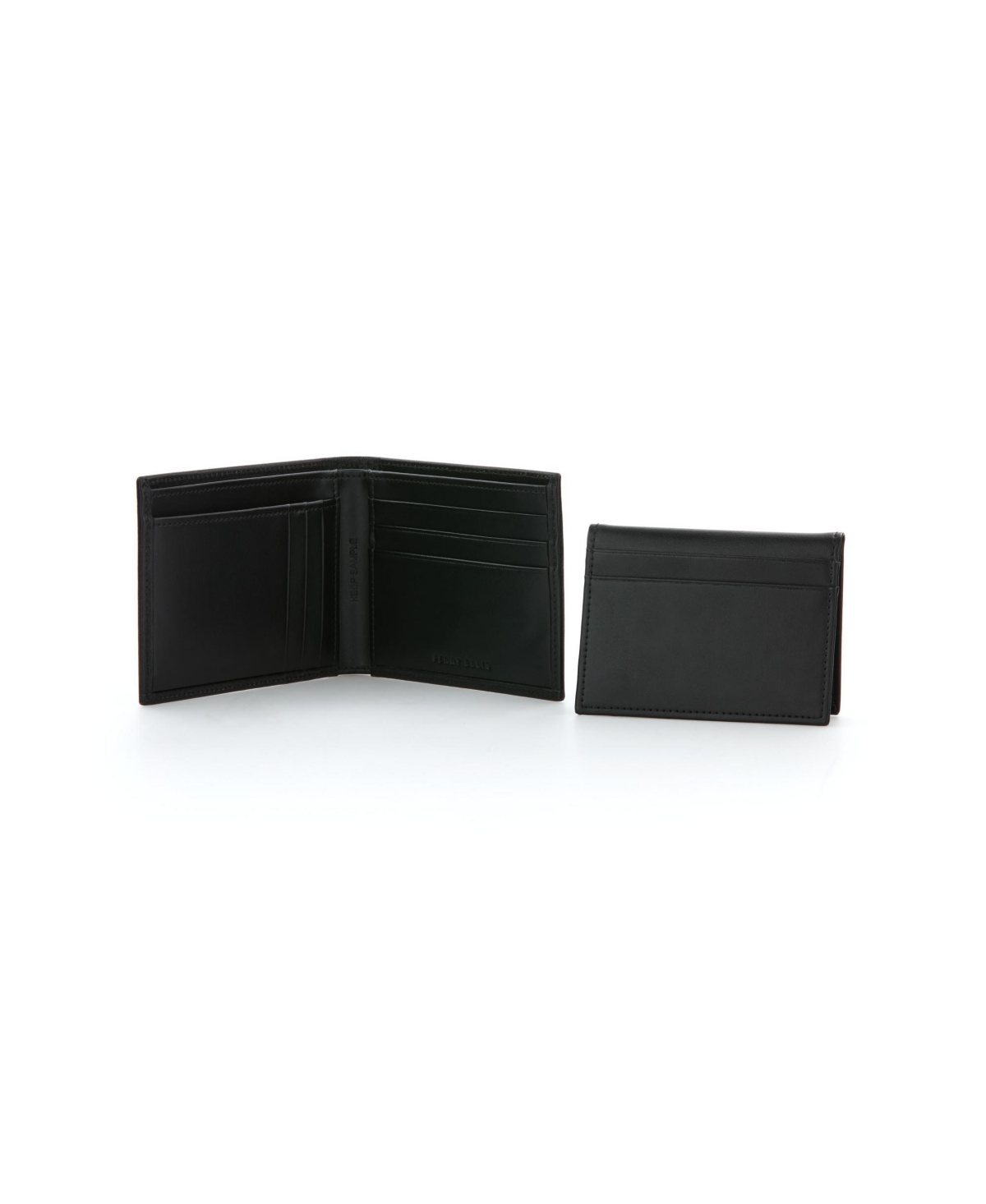 Perry Ellis Portfolio Men's Passcase Wallet In Black