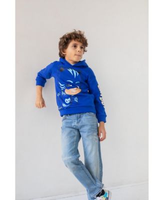 Toddler Boys Catboy Owlette Gekko Fleece Hoodie
