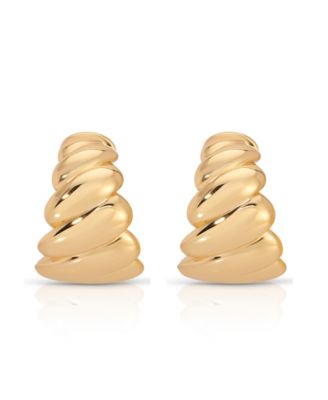 Twist of Fate Hoops Earrings