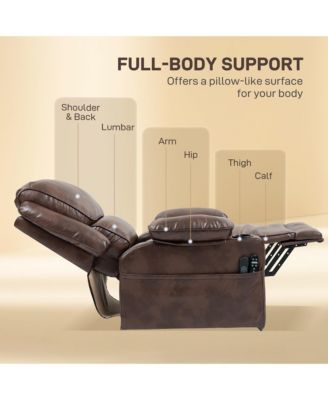 Lift Recliner Chair, Power Lift Sofa with Massage and Heat,