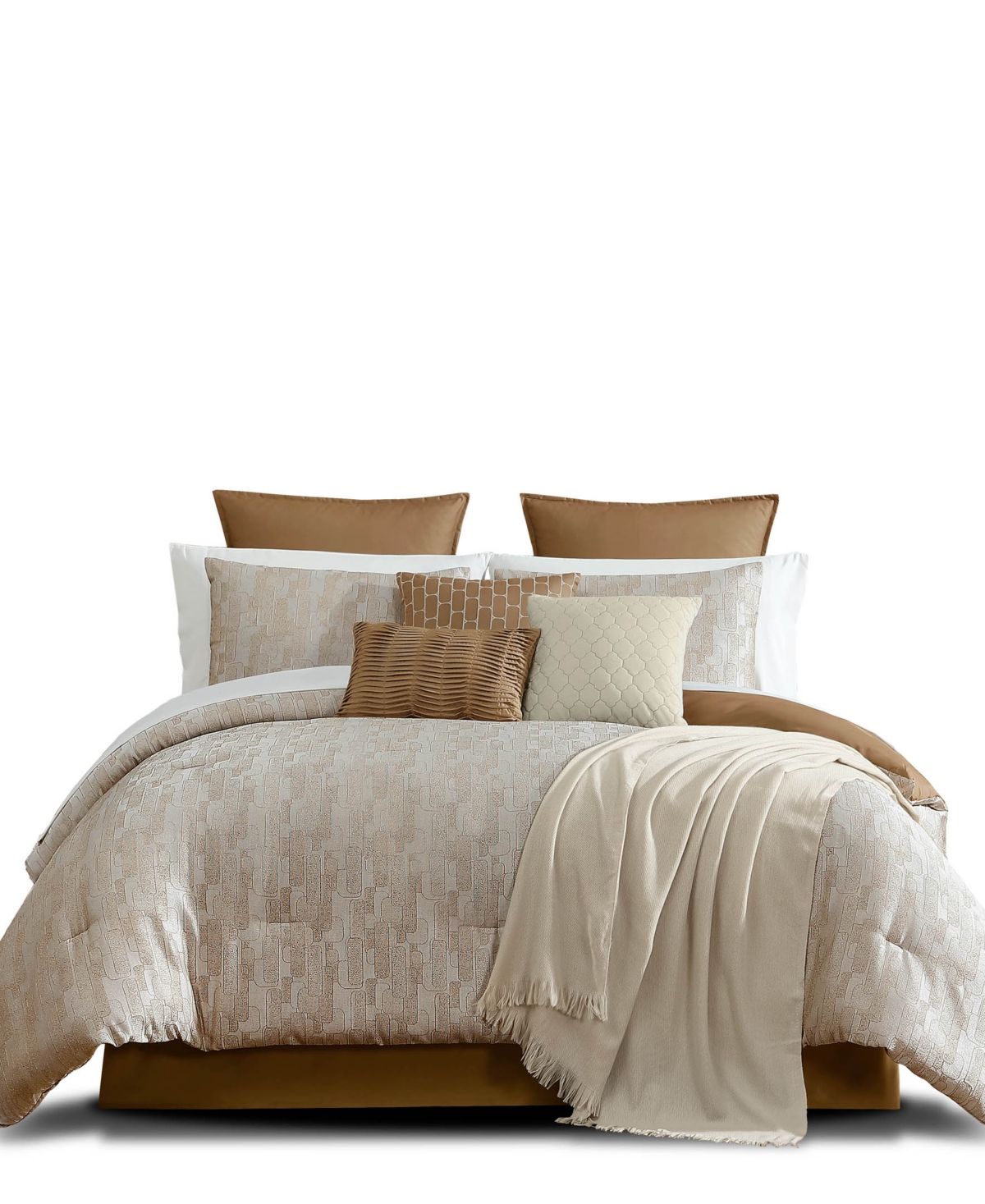 Hallmart Collectibles Rito Jacquard Woven 14-Pc. Comforter Set