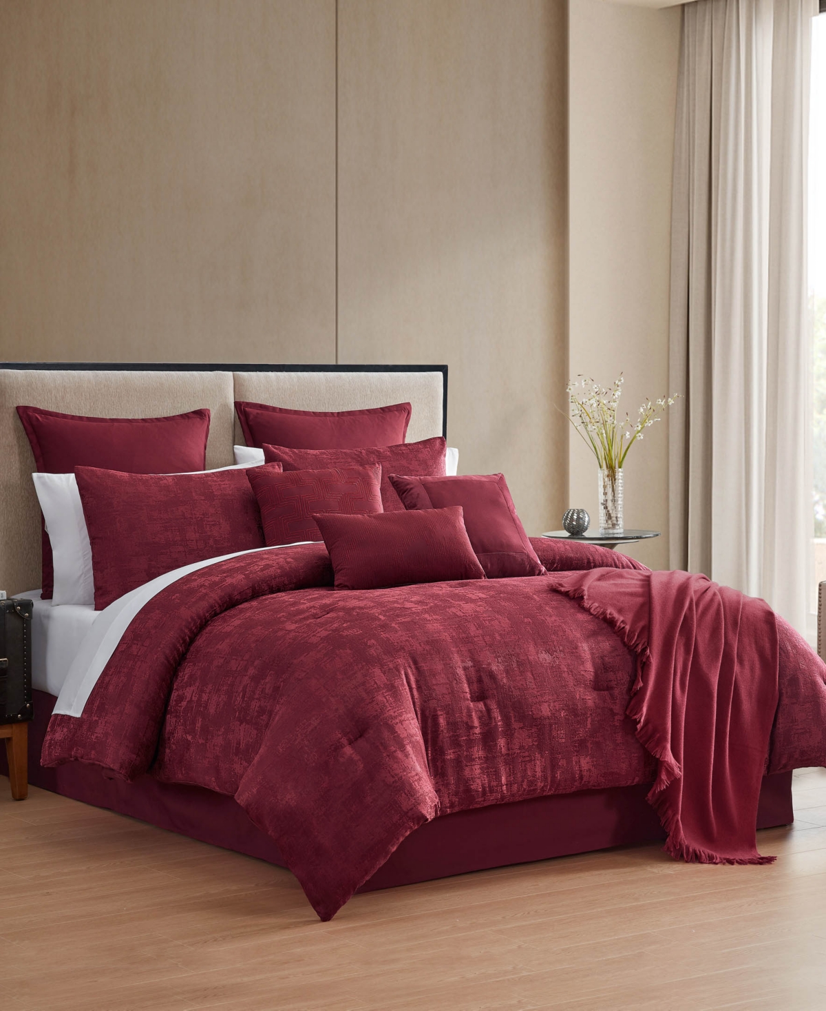 Hallmart Collectibles Freta Jacquard 14-Pc. Comforter Set