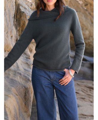 Women's Collared Slouch Sweater