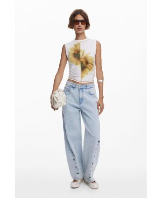 Women's Sunflower Lyocell T-shirt