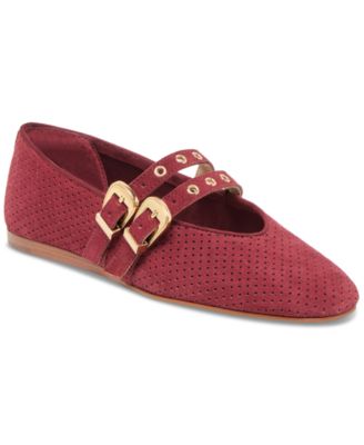 Dolce Vita - Women's Baylee Grommet Double Strap Mary Jane Flats