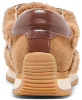 Women's B.NTCD Plush Lace-Up Retro Jogger Sneakers