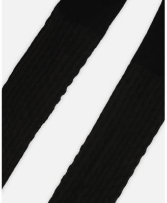 Girl Knit Tights Black - Toddler|Child